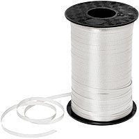 500YD White Curling Ribbon - RIBBON - Party Supplies - America Likes To Party