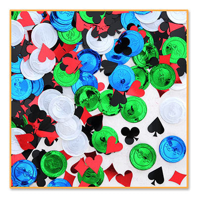 Poker Party Confetti - CONFETTI - Party Supplies - America Likes To Party