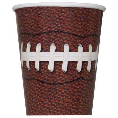 Football Party 9oz Cups - FOOTBALL - Party Supplies - America Likes To Party