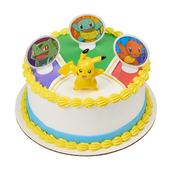 Pokemon Light Up Pikachu Cake Kit - CAKE DECORATIONS - Party Supplies - America Likes To Party