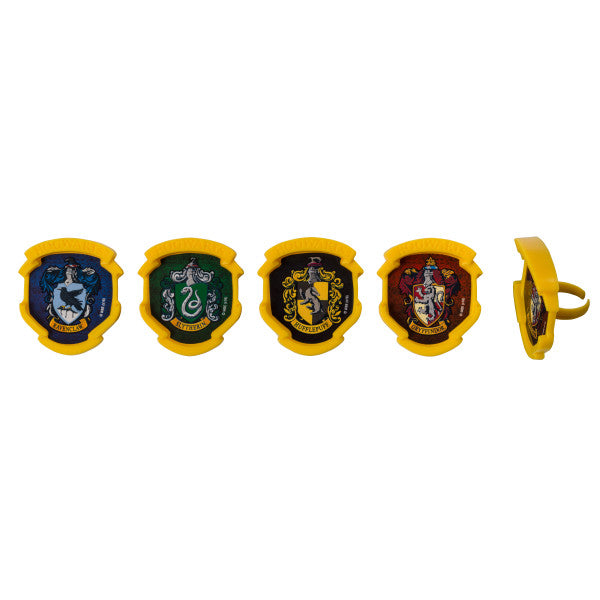 Harry Potter Cupcake Rings 12ct - CUPCAKE - Party Supplies - America Likes To Party