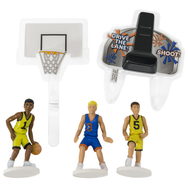 Basketball Cake Kit - CAKE DECORATIONS - Party Supplies - America Likes To Party