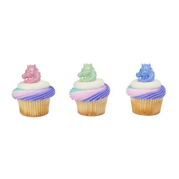 Unicron Cupcake Rings 12ct - CUPCAKE - Party Supplies - America Likes To Party