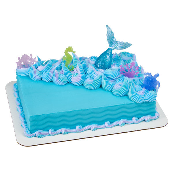 Mermaid Cake Kit - CAKE DECORATIONS - Party Supplies - America Likes To Party